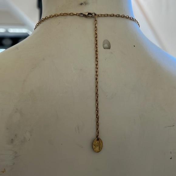 Venetiaurum Murano Glass Ball Pendant and adjustable Gold Plated Chain Necklace - Picture 2 of 9